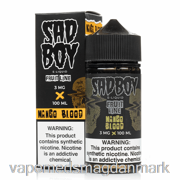 Vape Juice Mango Blod - Sadboy - 100ml 0mg